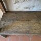 Old wood console