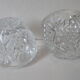 Vintage cut crystal candlesticks