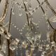 Italian vintage crystal beaded chandelier