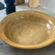 Glazed stoneware dish