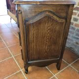 Louis XV style chest of drawers in solid oak