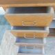 mixed chest of drawers, drawers and cupboard