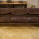 Ensemble canapé 3 places et deux fauteuils Maralunga par Vico Magistretti pour Cassina première édition 1973