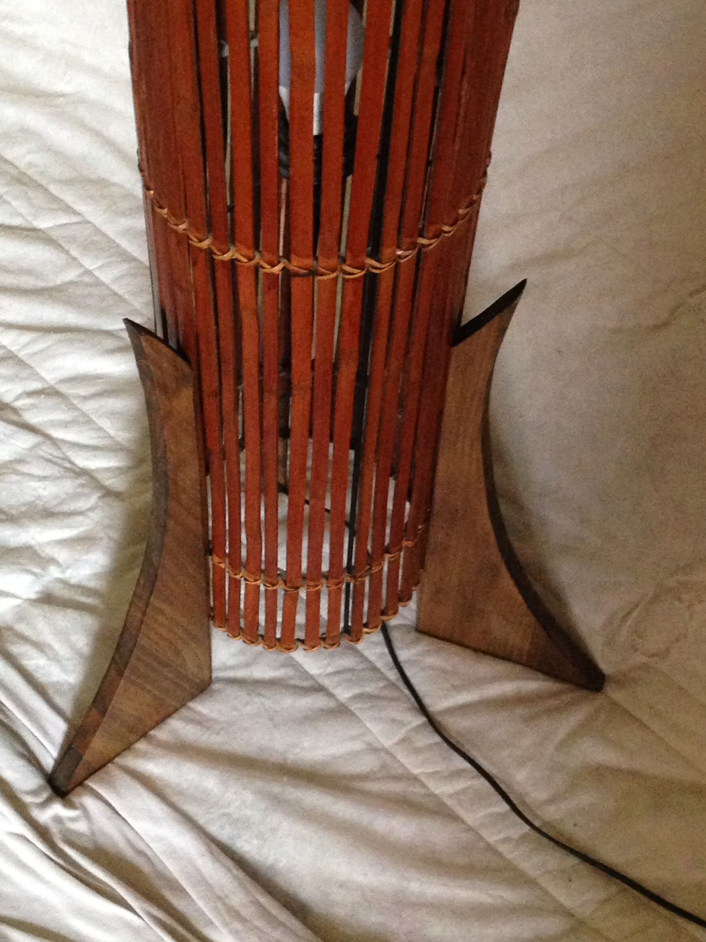 Wooden lamppost 1950