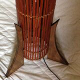 Lampadaire en bois 1950