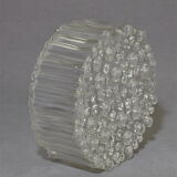 Lustre waterfall 3 glass and chrome suspensions