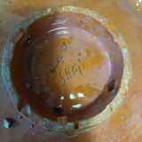 Antique ceramic dish, Morocco, Safi, signed