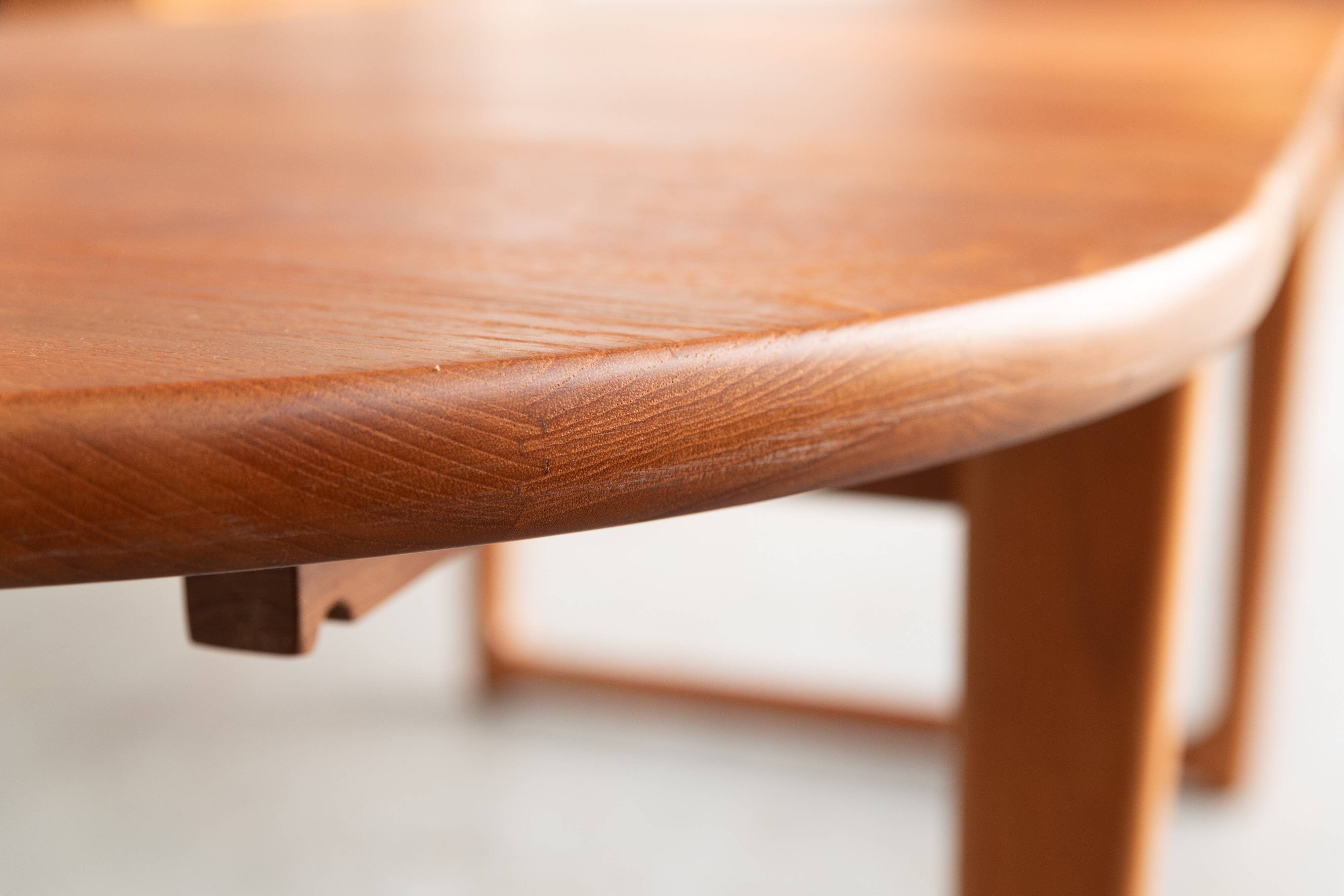 Dining table in solid teak, Denmark, 1960's