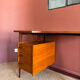 Bureau vintage teck & acajou