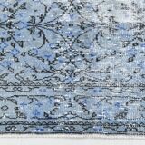 6x9 Soft Pastel Blue Turkish Vintage Rug, 189x284Cm SK 2052 FREE SHIPPING
