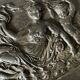 Plaque en bronze "Déesse marine" 19°siécle