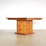 Vintage pine dining table