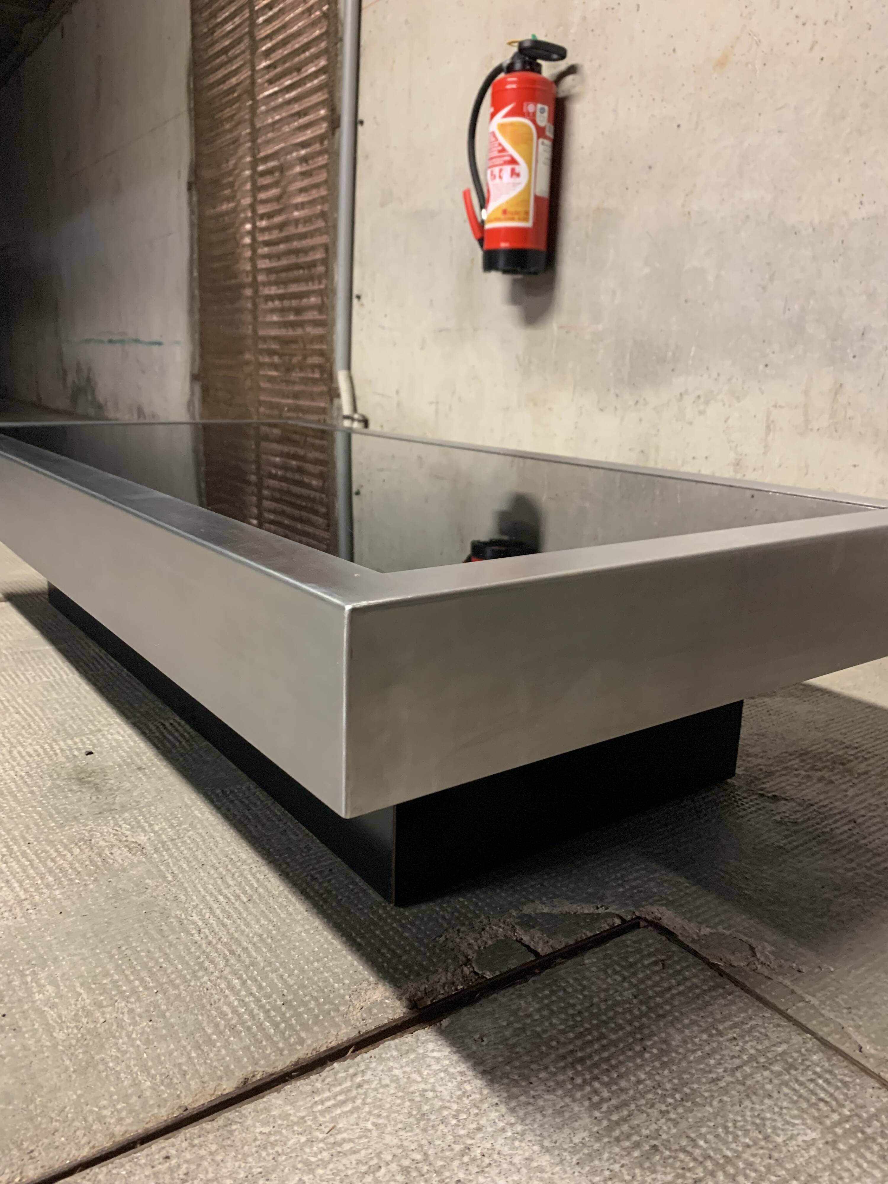 Vintage Retro Design Coffee Table in the Willy Rizzo Style