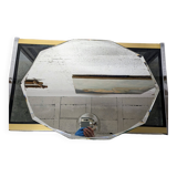 Miroir biseauté décagonal