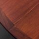 Circular dining table in rosewood, model 'PJ 2-5' by Grete Jalk