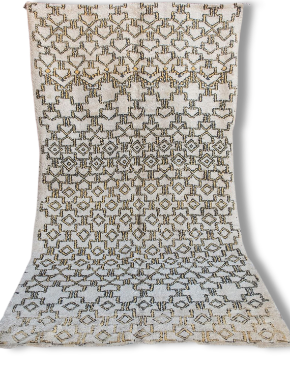 Beniourain, 308 x 176 authentic hand made wool rug