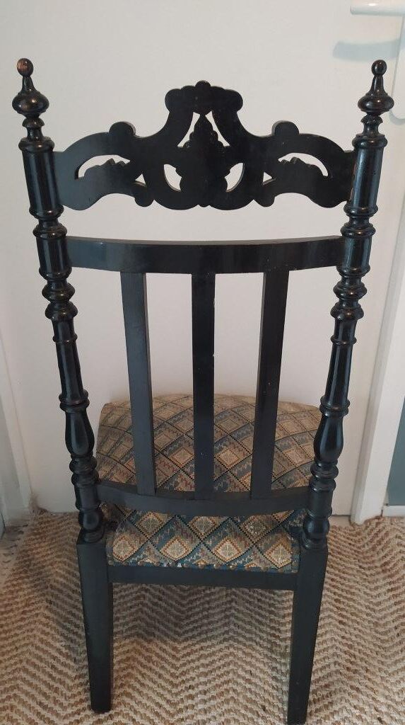 Nanny chair napoleon III tapestry