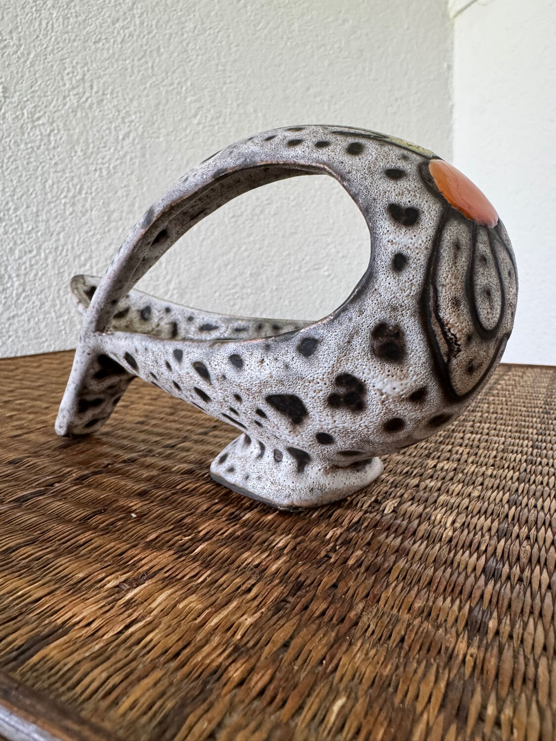 Ceramic vide poche Vallauris Bessone 1960s