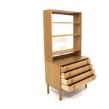 Scandinavian teak bookcase by Bertil Fridhagen for Bodafors, Sweden,