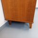 Vintage oak wardrobe from the 1960s.