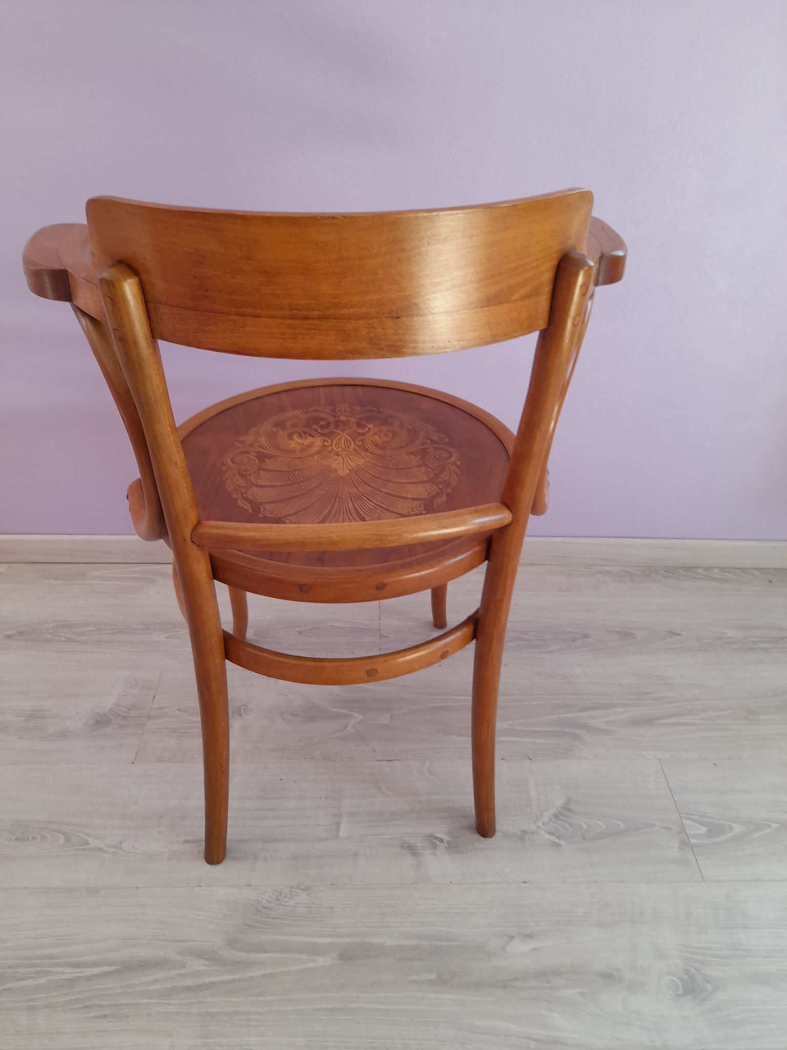 Bentwood office chair