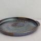 Stoneware tray signed Auger / Puisaye