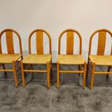 Mid century scandinavian dining chairs, set of 4, 1960s