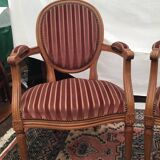 2 fauteuil style Louis XVI
