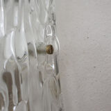 Glass Doria style wall light, The Netherlands 1960's