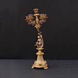 Chandelier en Bronze Napoleon III, 19 ème