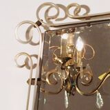 Mirror free form gilded
