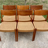 Lot 6 chairs by Cees Braakman for Pastoe