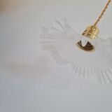 Polished glass hanging