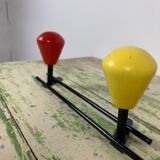 Wall coat rack double 60s