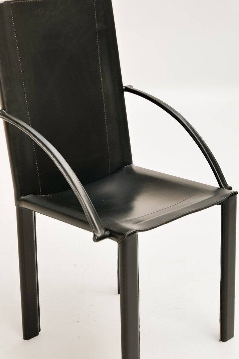 Fauteuils par Carlo Bartoli pour Matteo Grassi, 1980s, set de 4