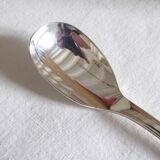 Cockerel + silver metal spoon