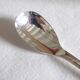 Cockerel + silver metal spoon