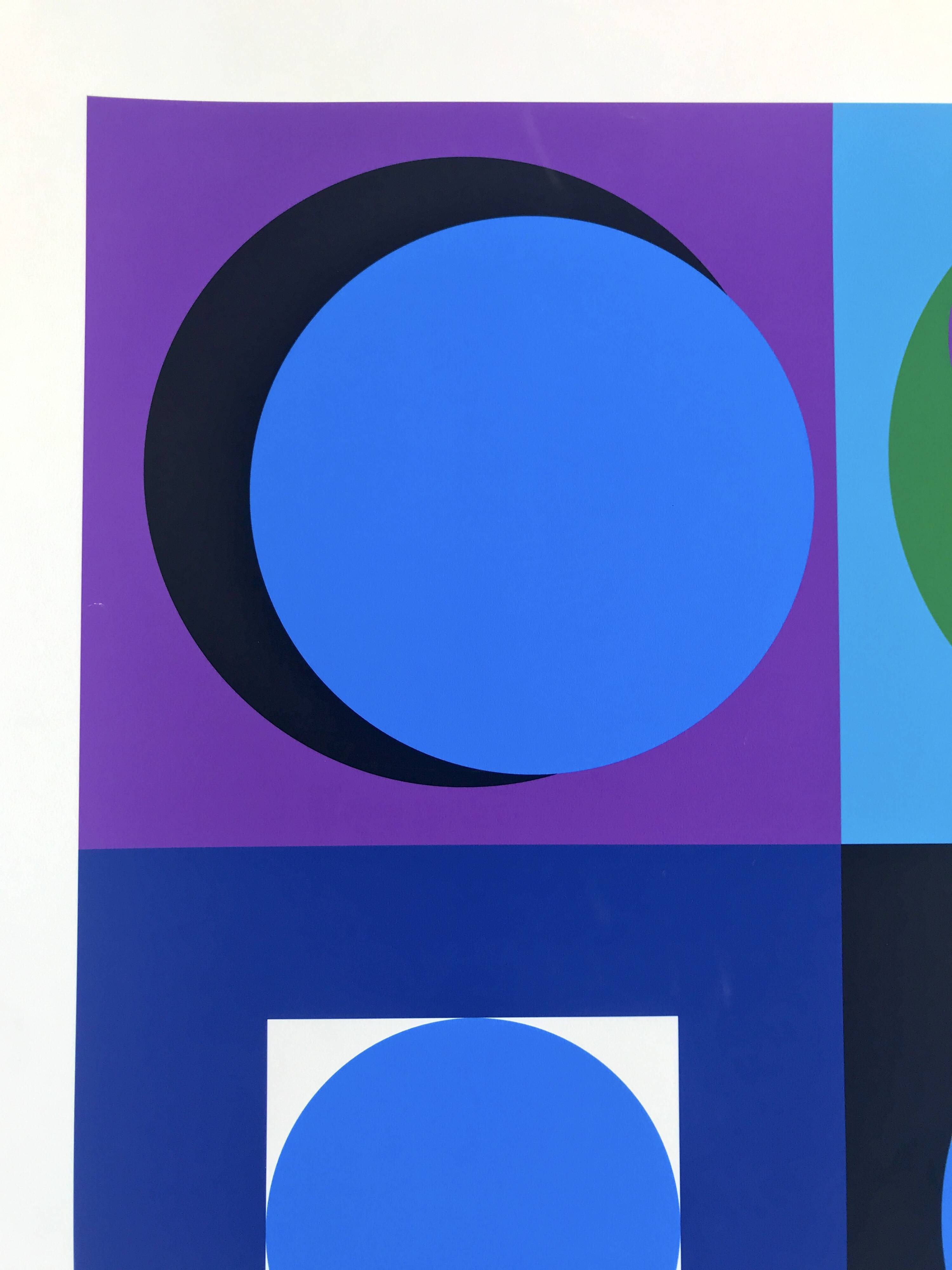 Geneviève claisse, untitled, 2014. original screenprint signed in pencil