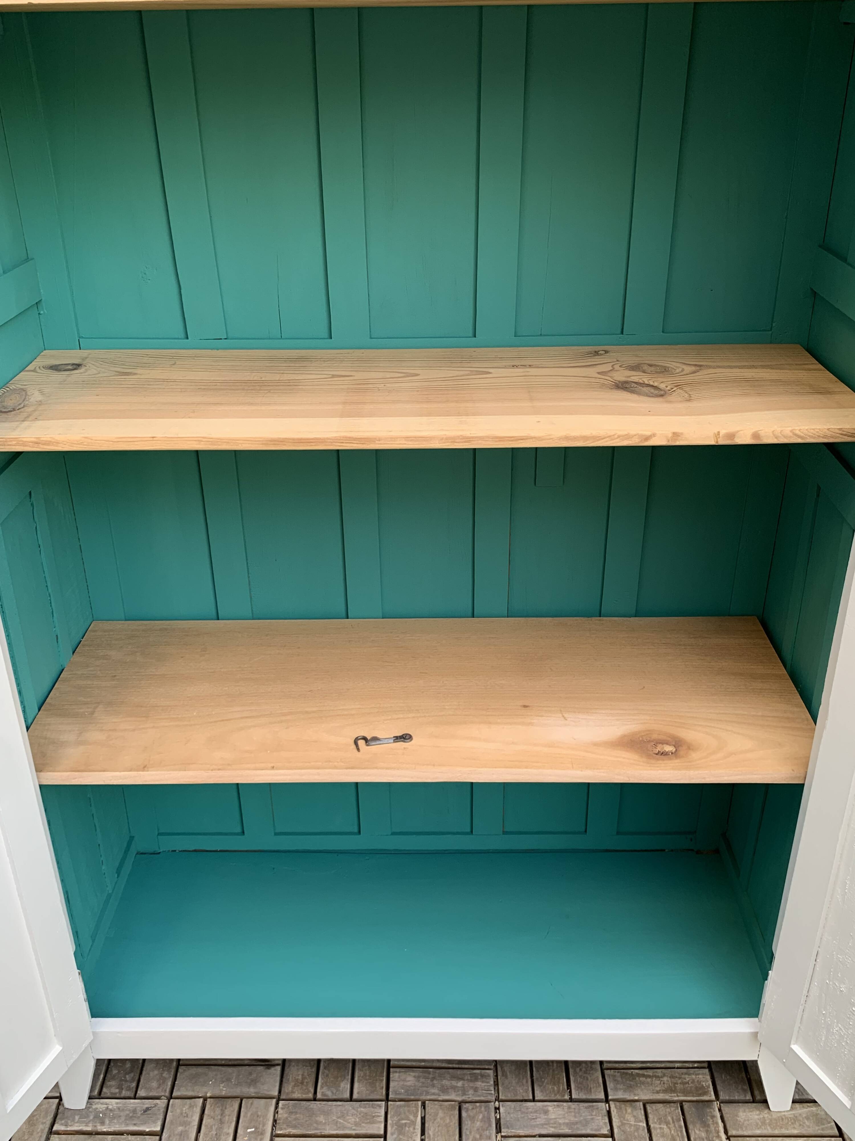 Antique Parisian paneled wardrobe, 1940