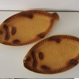 Vintage Fish Serving Plate: KIL Yugoslavia Mid-Century Tableware