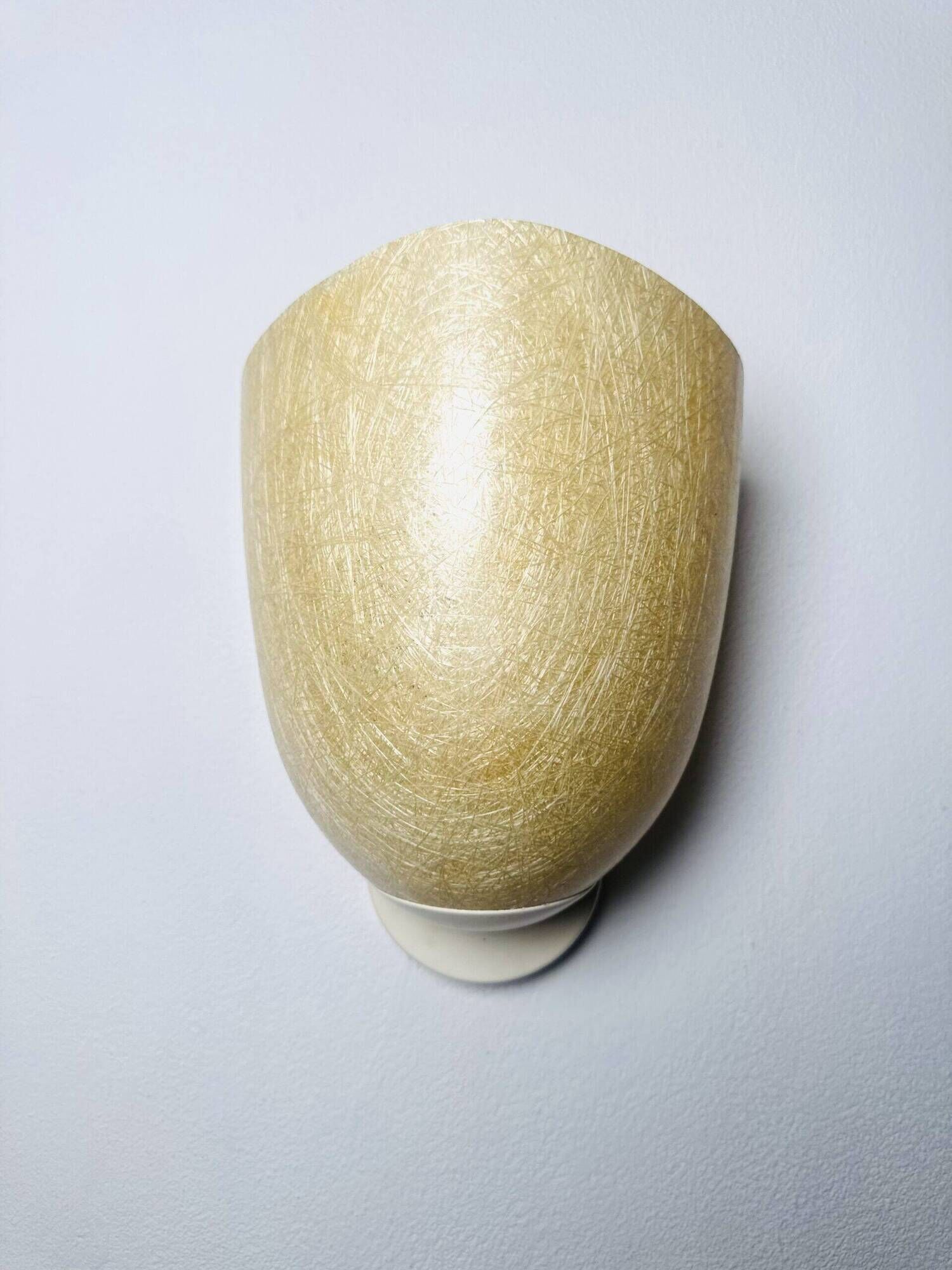 Model Nd11 Fiberglass Wall Lamp By Louis Kalff For Philips, The Netherlands 1950S