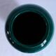 Vintage green glazed ceramic vase