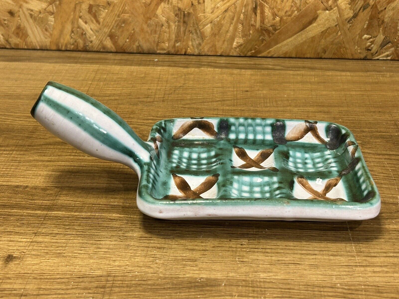 Robert picault, vallauris, poelon / caquelon 60,70' , vintage