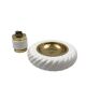 Tommaso Barbi, Smoking set white ashtray and table lighter, B Ceramiche, ca. 1970
