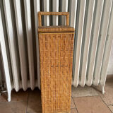 Rattan bread box