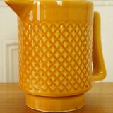 Ceramic pitcher Sarreguemines France