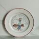 Primula art nouveau style dinner plates