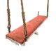 Meuble de bar XL vintage en bois massif avec banc pivotant