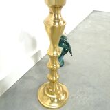 High gold candlestick vintage