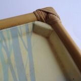 Camaieu fiberglass bamboo tray